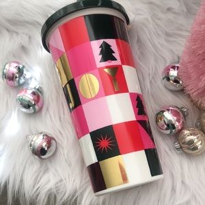 Kate Spade insulated holiday tumbler 20 oz
